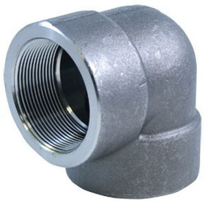 Steel Class 2000 Forged 90 deg Elbow, Threaded, Import