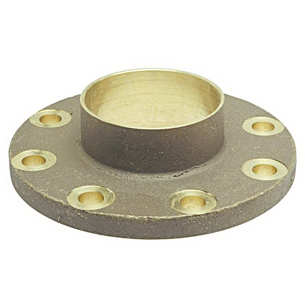 Bronze Class 150 Cast Solder Joint Companion Flange, Copper