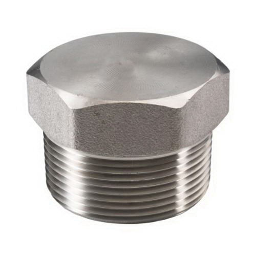 316L Stainless Steel Class 3000 Forged Hex Head Plug, MNPT, Import