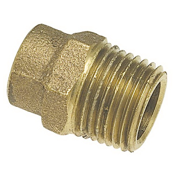 3/4X1-1/4 CAST COPPER MALE ADPT (CXM) *NOT approved for potable water.