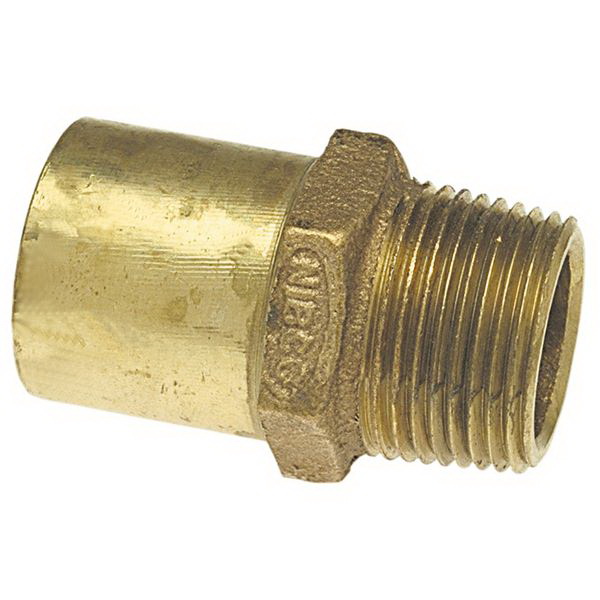 3 CAST COPPER FTG MALE ADPT (FTGXM) *NOT approved for potable water.