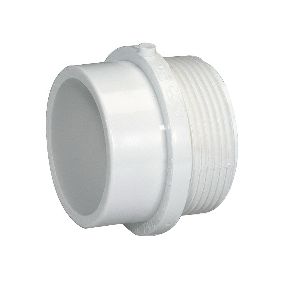 2 PVC DWV MALE FTG ADPT (SPxMPT)