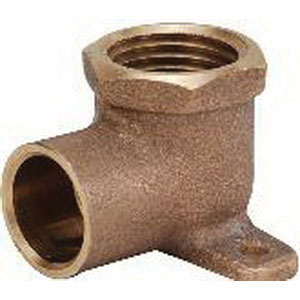 MATCO-NORCA #DE-0303 BRZ DROP EAR ELBOW 1/2" FIP X 1/2" SWT
