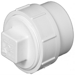10 PVC DWV FTG CO ADPT W/PLUG