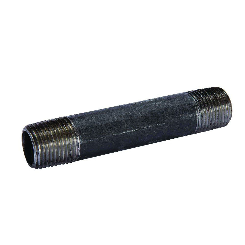 4X16 S-40 BLK STEEL NIPPLE