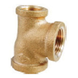 1/2X1/2X3/4 LF BRASS THRD RED TEE Compliant with Lead Free Drinking Water Act. Approved for potable water.