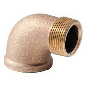 Brass Class 125 90 deg Street Elbow, FNPT x MNPT