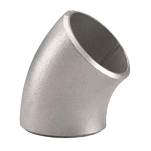 304 Stainless Steel 45 deg Sanitary Tube Bend Short Radius Elbow, Weld