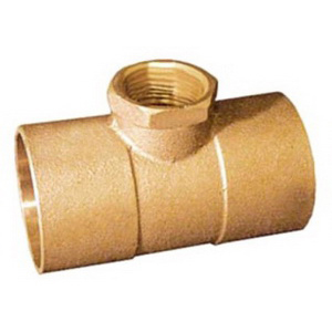 3/4 x 1/2 x 3/4 LF CXCXF TEE *Compliant with Lead Free Drinking Water Act. Approved for potable