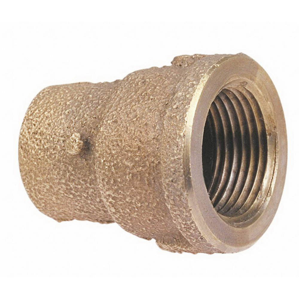 3/4x3/8 CxF LF CAST COPPER ADPT *Compliant with Lead Free Drinking Water Act. Approved for potable water.