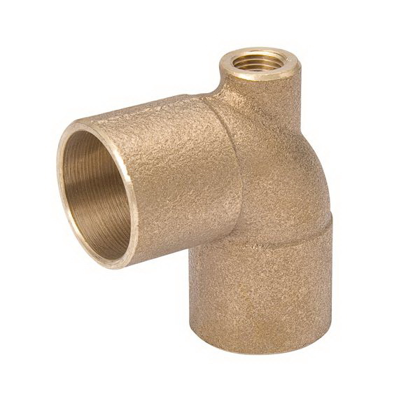 1/2x1/8x1/2 CxFxC LF CAST COPPER VENT TEE *Compliant with Lead Free Drinking Water Act. Approved for potable water.