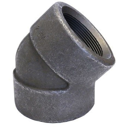 Steel Class 3000 SCH 160 Forged 45 deg Elbow, FNPT, Domestic