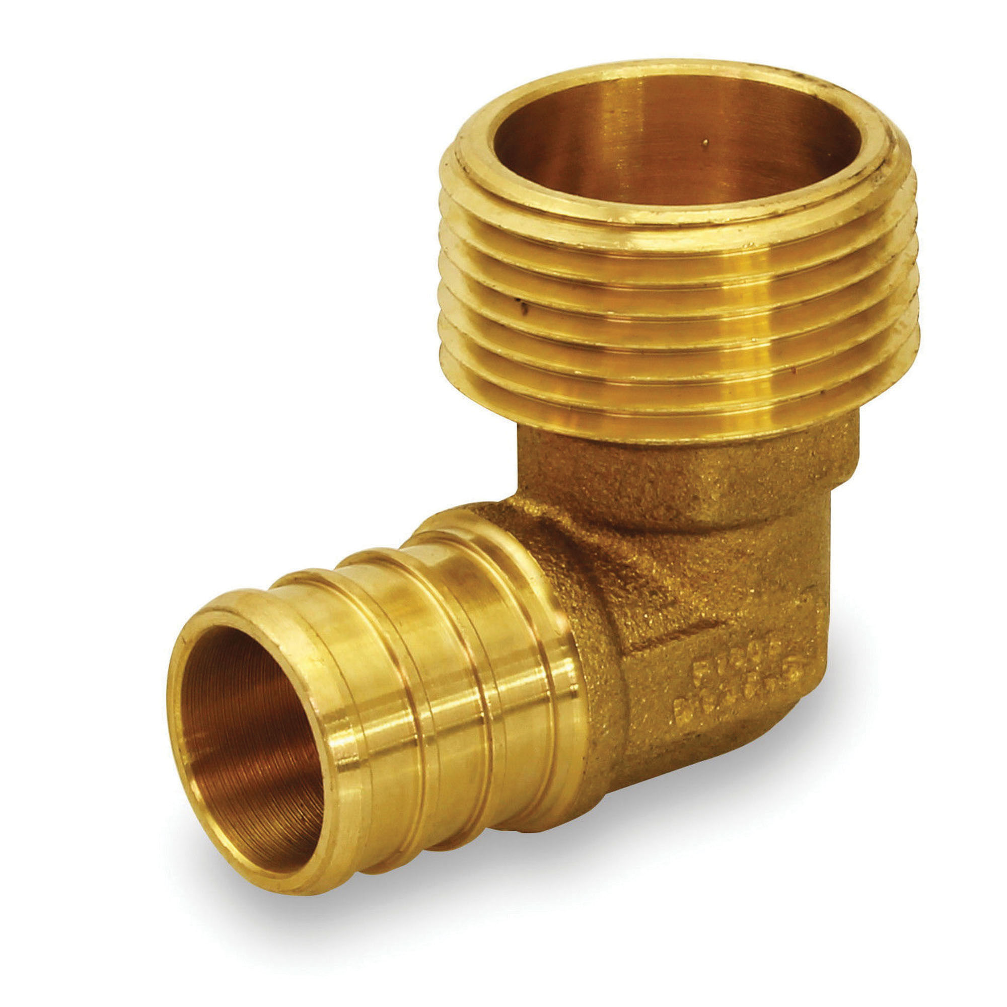 1/2 PEX x 3/8 MIP ELL POLY PEX #PPSULMR0302