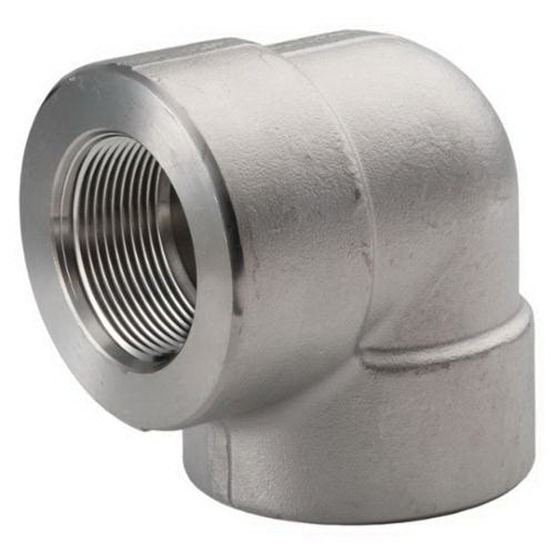 304/304L Stainless Steel Class 3000 90 deg Elbow, Socket Weld, Import