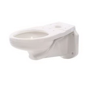 3402.016.020 AM.STD WHT GLENWALL WALL MOUNT PRESSURE ASSISTED ELONGATED BOWL