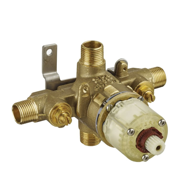 R111SS AM.STD PRESSURE BALANCE 1/2" MPT X SWT UNIVERSAL VALVE BODY w/SCREWDRIVER STOPS