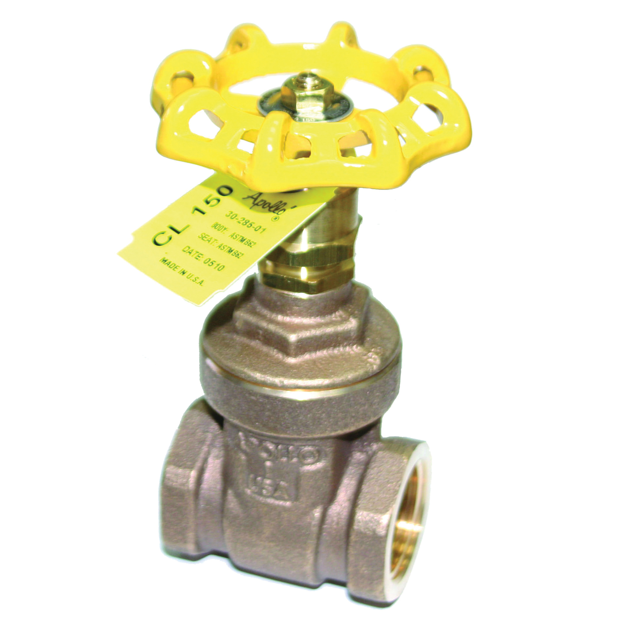 Apollo® Model 106T Bronze Non-Rising Stem Gate Valve - NPT - 300 psi - -20 to 406 deg F