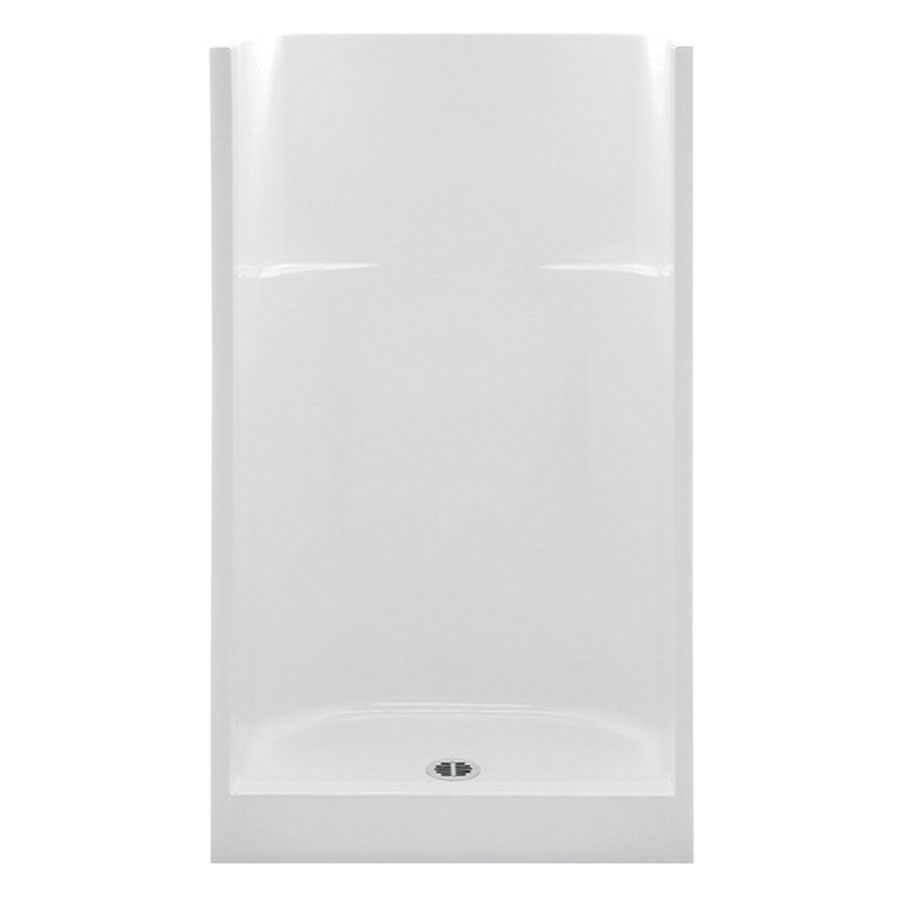 AQUATIC/LASCO 36" SHOWER, CENTER DRAIN 1363-C-WH (36x36x72)