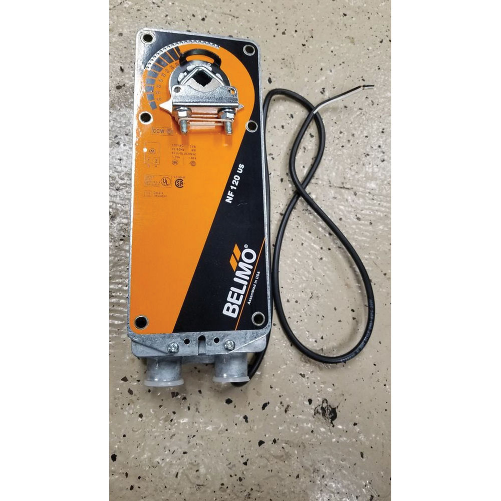 3/4" NF120/2.075-025-SBS ON/OFF ELECTRIC SPRING RETURN ACTUATOR, FAIL CLOSED