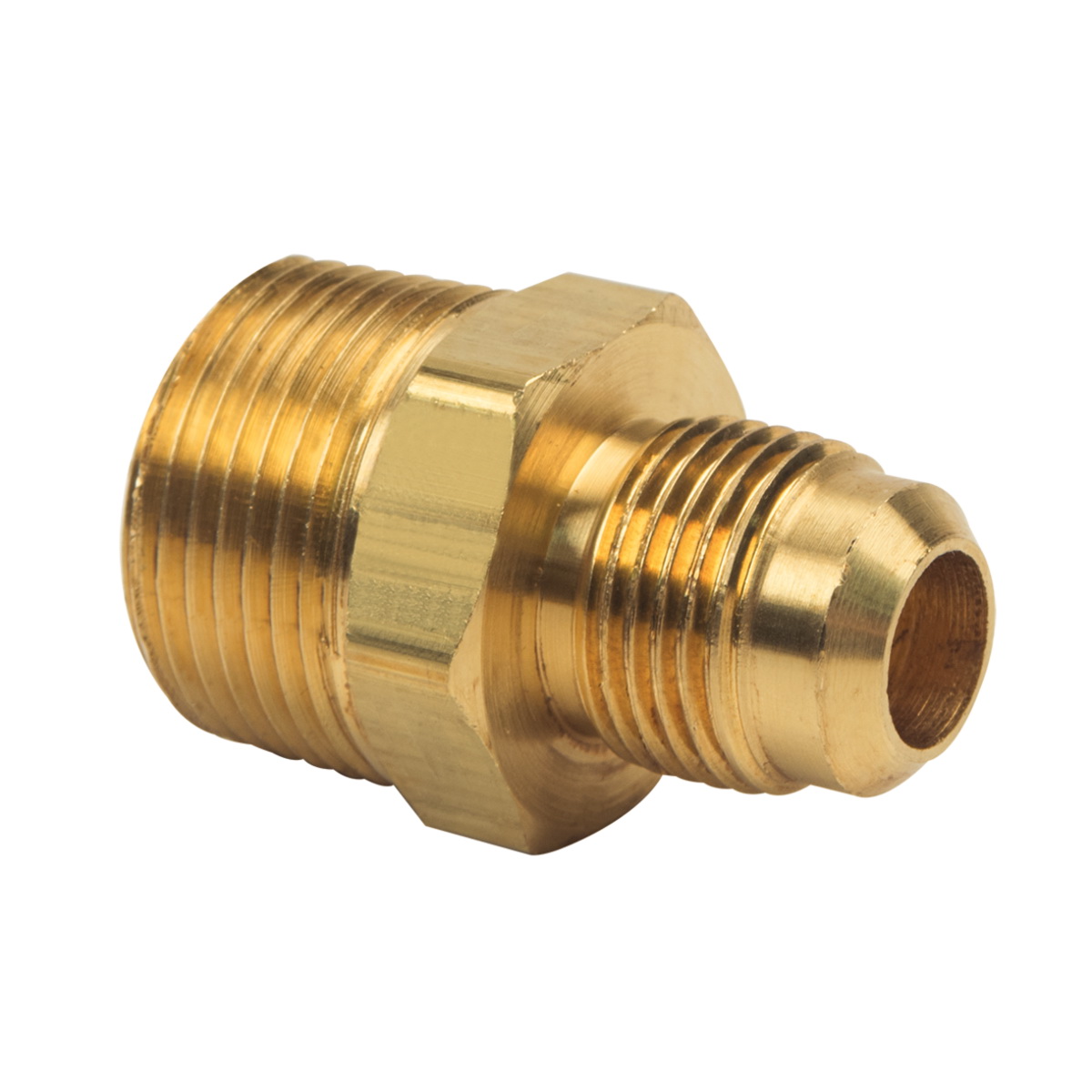 #48-8-12 1/2" OD TUBE x 3/4" MIP BRASS FLARE MALE ADPT
