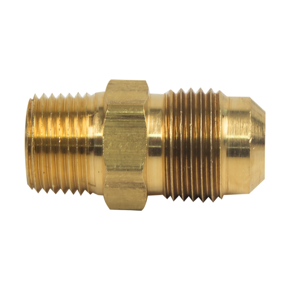 #48-8-6 1/2" OD TUBE x 3/8" MIP BRASS FLARE MALE ADPT