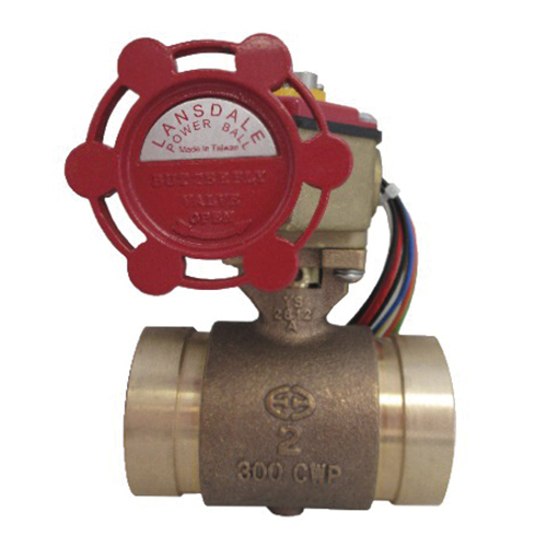 2 BRECCO 400-00060 GxG POWERBALL VLV W/ TAMPER SWITCH UL/FM
