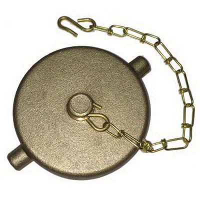 1-1/2 BRECCO HVBCC150N BRASS CAP & CHAIN - NST