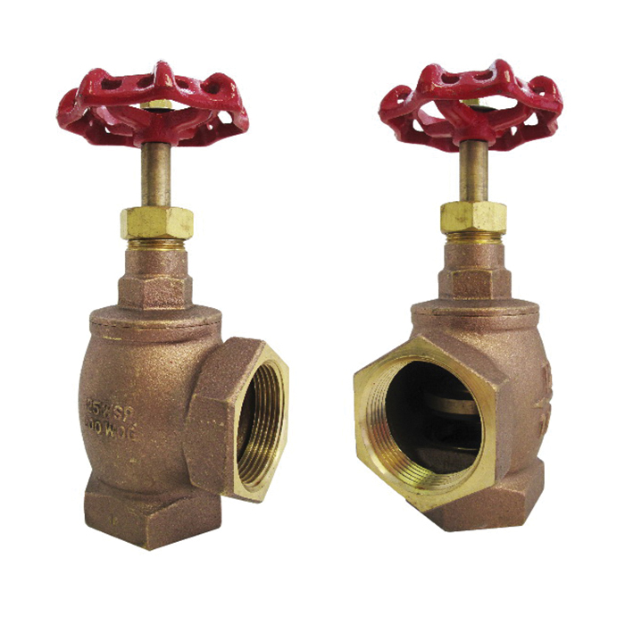 Brecco Brass Angle Valve, 200 psi