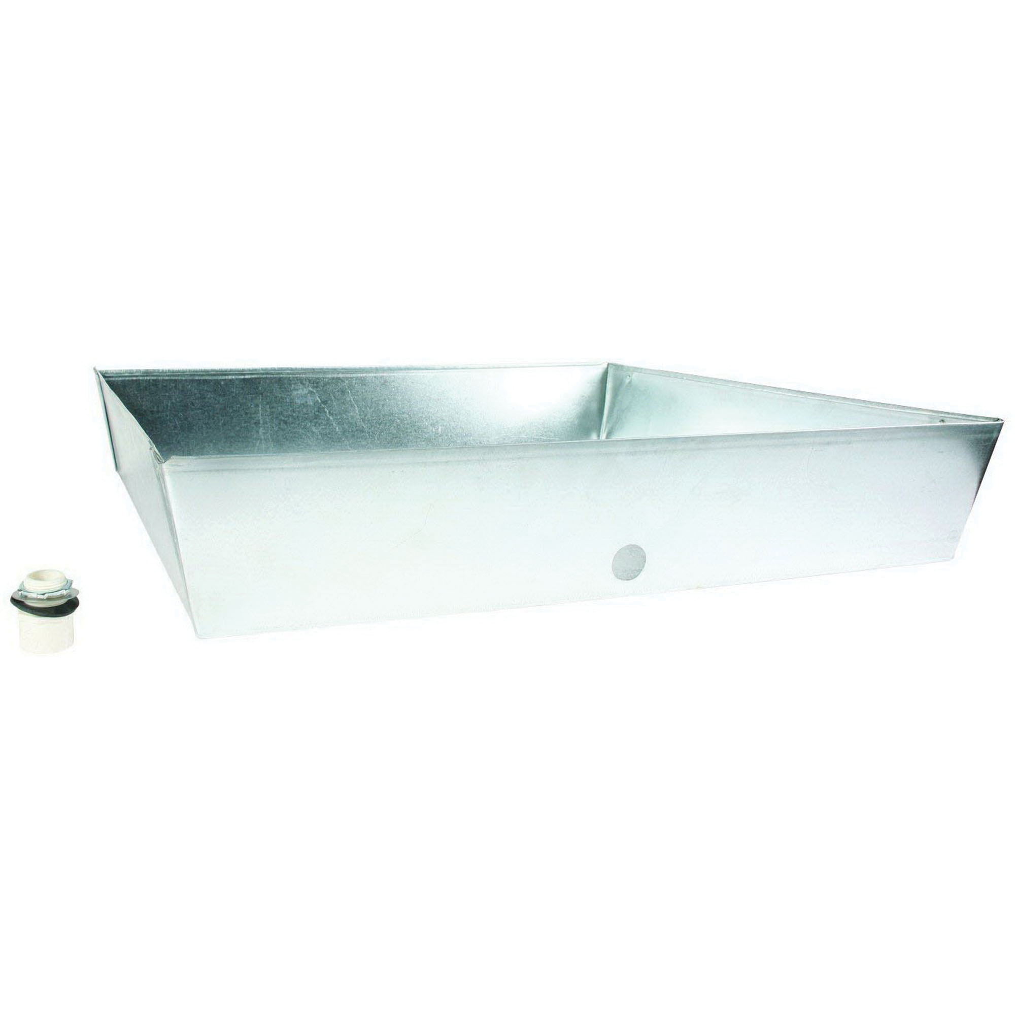 CAMCO 20932 30" SQUARE GALVANIZED HEATER PAN 6.25" DEEP