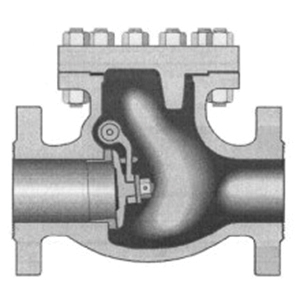 CRANE® 159-1/2XU Carbon Steel Swing Check Valve, Butt Weld, 740 psi, -20 to 100 deg F