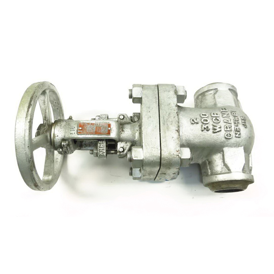 CRANE® 33-1/2XUF Cast Steel OSY Gate Valve, Butt Weld, 740 psi