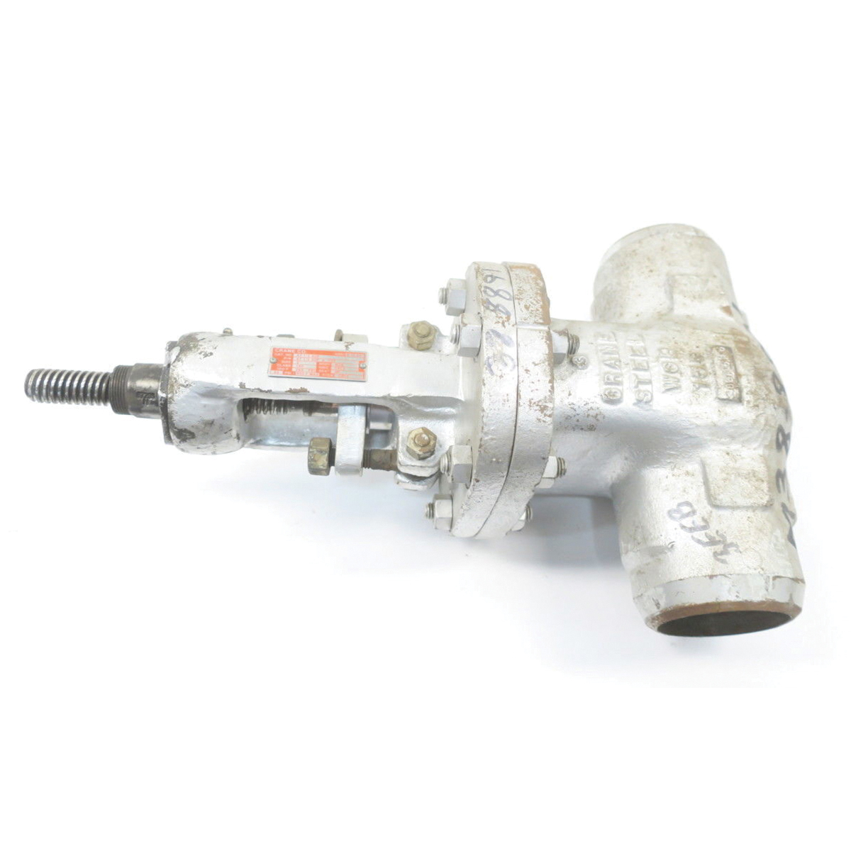 CRANE® 47-1/2XUF Cast Steel OSY Gate Valve, Butt Weld, 285 psi