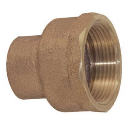 EPC Brass Solder Adapter, Copper x FNPT