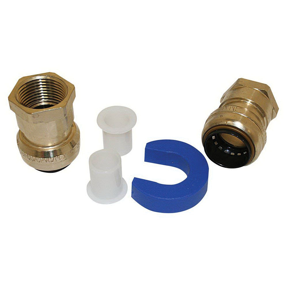 1/2X3/4 LF CXF WH INSTALL KIT TECTITE #10135600 **Compliant with Lead Free Drinking Water Act. Approved for potable water.
