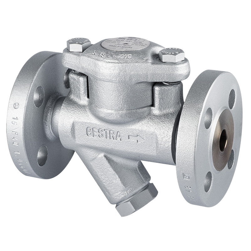 1/2 THERMOSTATIC STEAM TRAP, WITH "N" CAPSULE, STRAINER, AND BLOW OFF VALVE - GESTRA MK45215NB