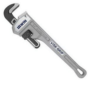 14" CAST ALUMINUM PIPE WRENCH IRWIN 2074114