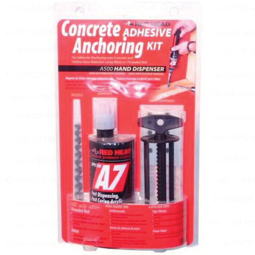 A7P-A500KIT Red Head A7+ 5oz Kit W/ Hand Crank & Nozzle