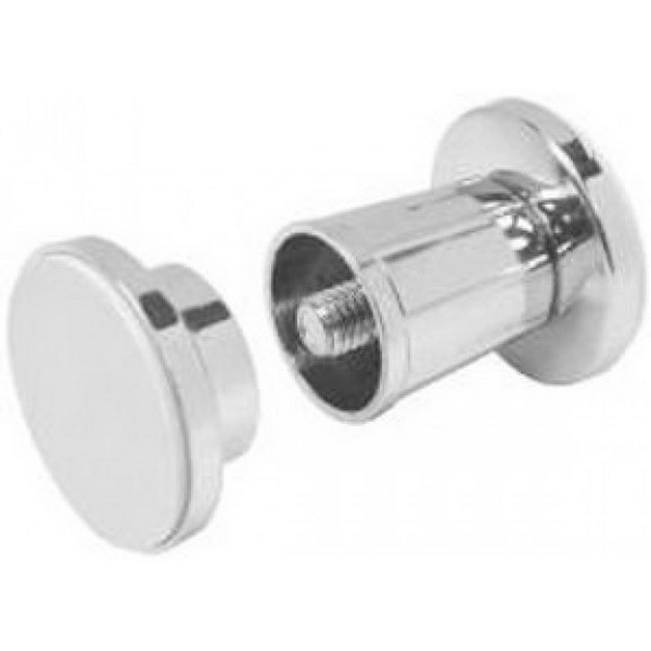 KEENEY #1030PC SHOWER ROD FLANGES POLISHED CHROME JIFFY ADJ. (1 PAIR)