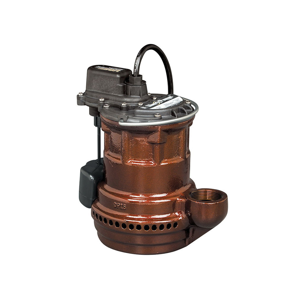 LIBERTY 247 SUBMERSIBLE SUMP PUMP, 1/4 HP, CAST IRON, VMF VERTICAL MAGNETIC FLOAT