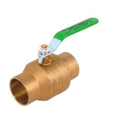 Matco-Norca™ 757LF Lead Free Forged Brass 2-Piece Full Port Ball Valve, Compression, 600 psi