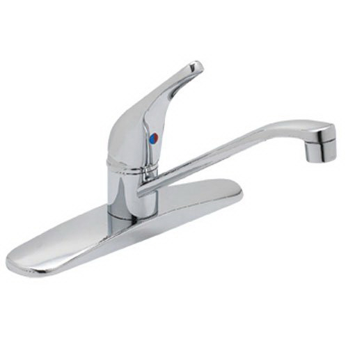MATCO-NORCA CLASSIC ELEGANCE-EURO DESIGN CL-100C (FT-200SEL), 8" CHROME PLATE KITCHEN FAUCET, SOLID LEVER HANDLE, WASHERLESS CARTRIDGE, LESS SPRAY (ADA)