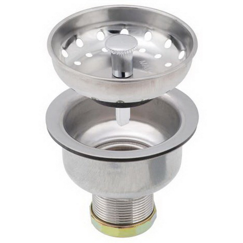 MATCO-NORCA #SS-112 SS SINK STRAINER, DOUBLE CUP 4-1/2"