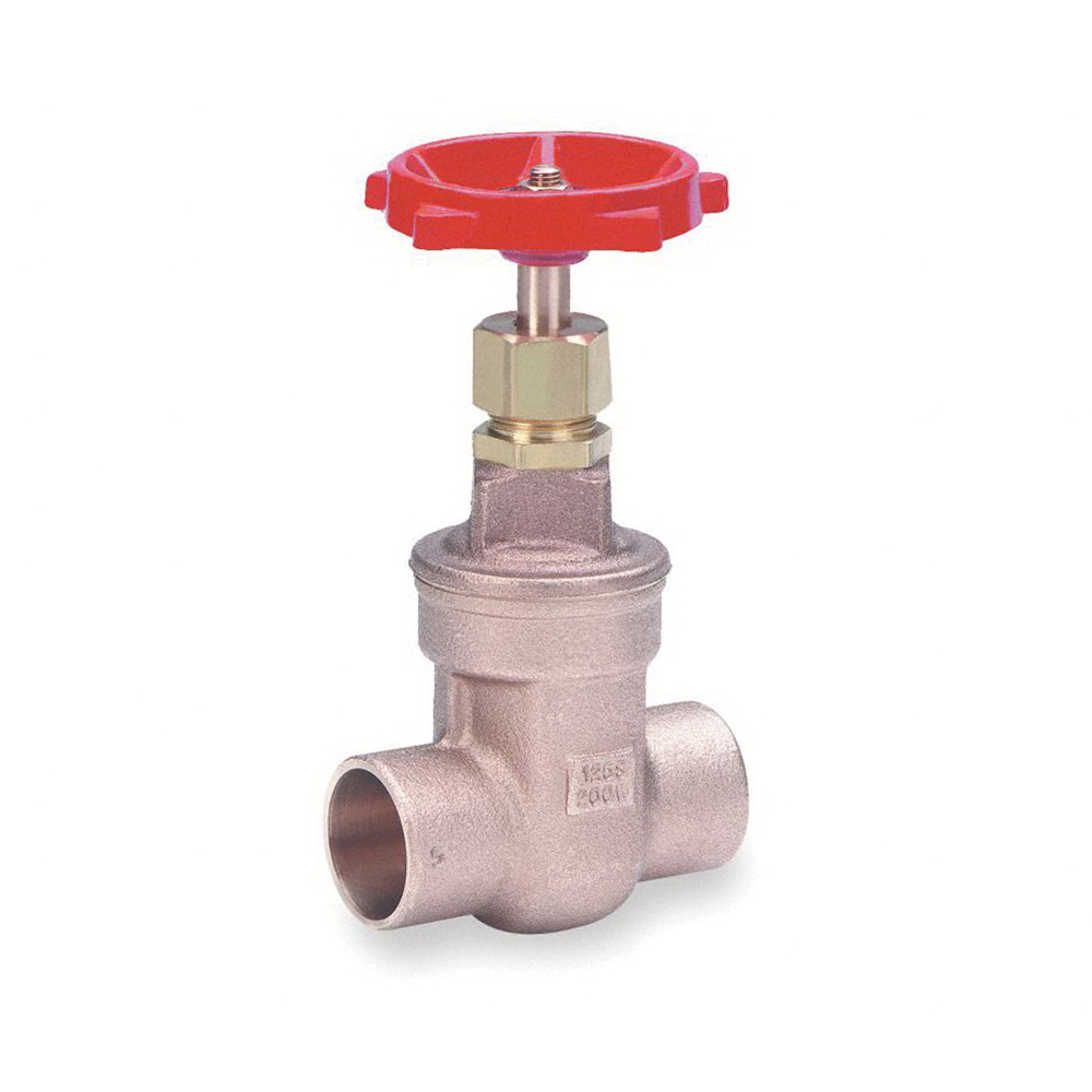 Milwaukee Valve 115 Bronze Non-Rising Stem Full Port Gate Valve - Solder - 200 psi - 365 deg F