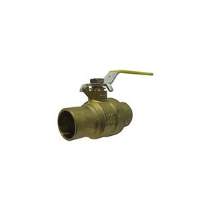Milwaukee Valve ProMax™ Lead Free Forged Brass 2-Piece Full Port Ball Valve - Solder - 600 psi - 0 - 250 deg F