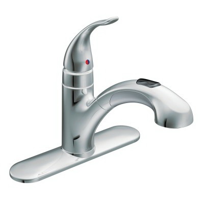 MOEN 67315C SINGLE LEVER FAUCET W/PULLOUT SPOUT