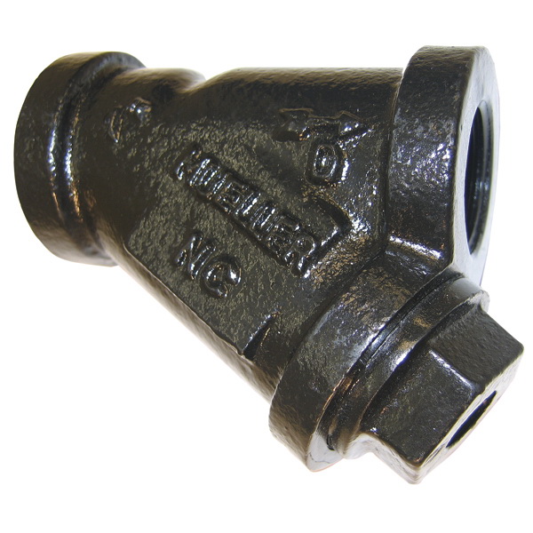 Mueller Steam Specialty™ Model 11M Cast Iron Class 250 Screwed End Y-Strainer - NPT