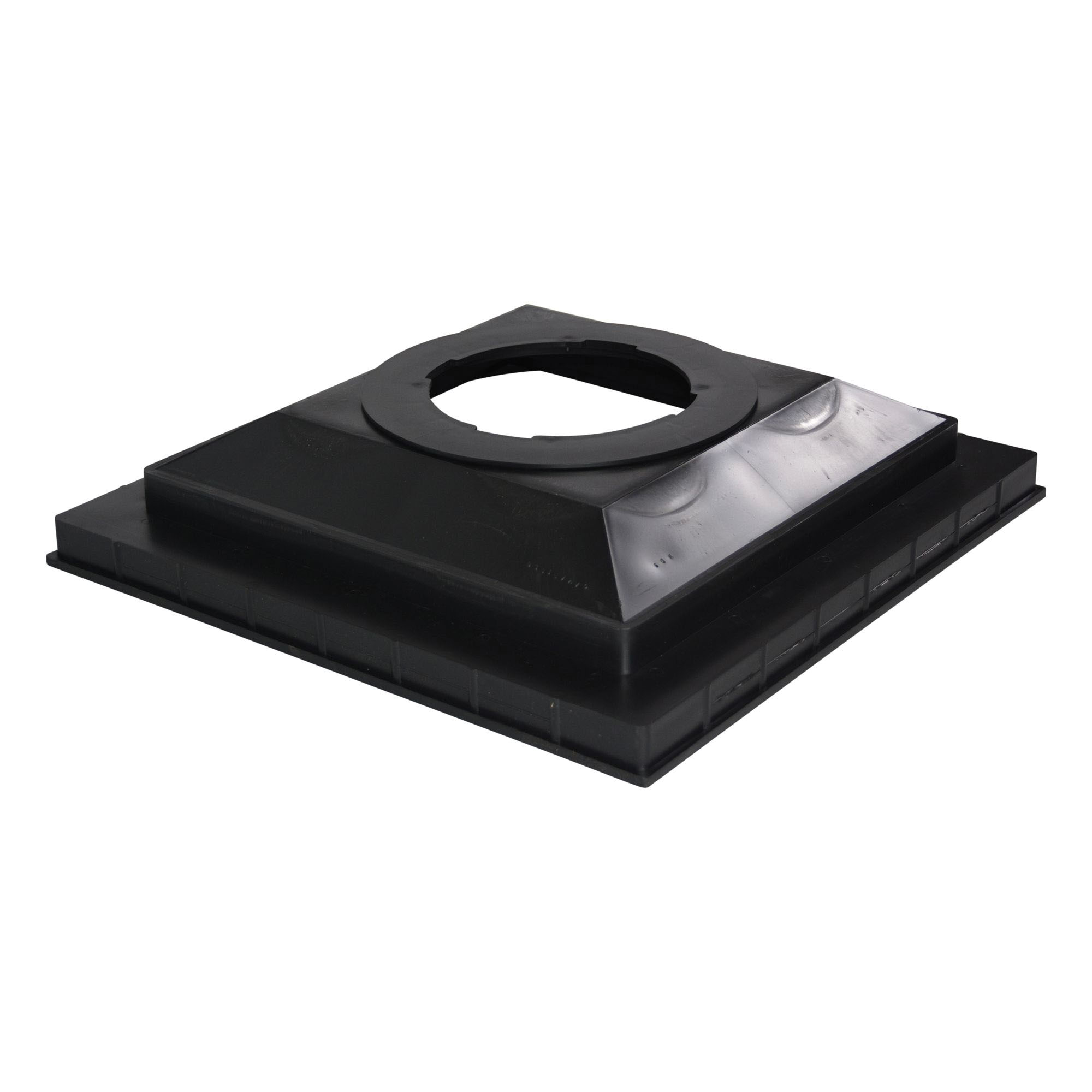 18 SQUARE NDS #1830 CATCH BASIN LOW PROFILE ADAPTER(FITS CORR & S&D PIPE)