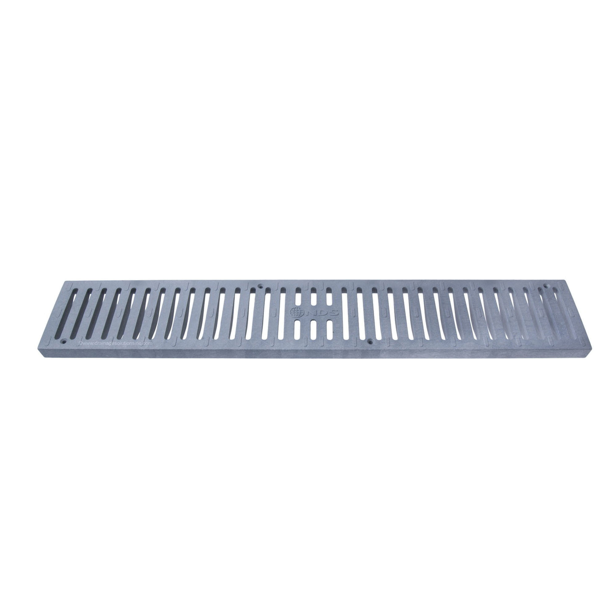2'L NDS #241 SPEE-D CHANNEL DRAIN GRATE- GRAY