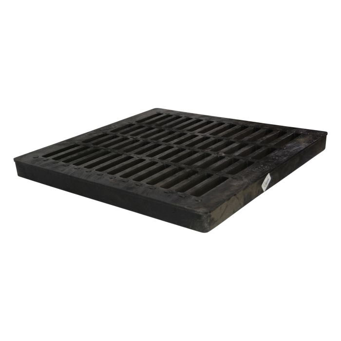 24 SQUARE NDS #2411 CATCH BASIN GRATE - BLK