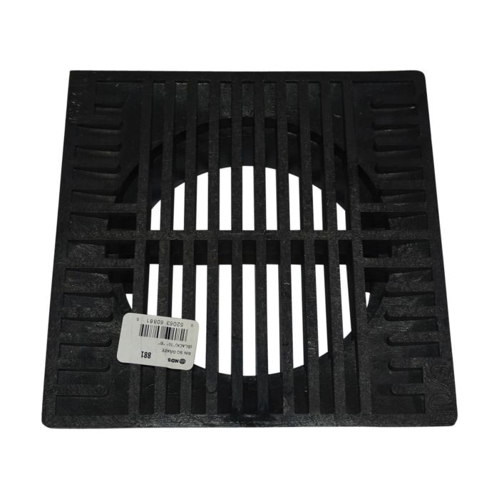 8 NDS #881 SQUARE GRATE BLACK